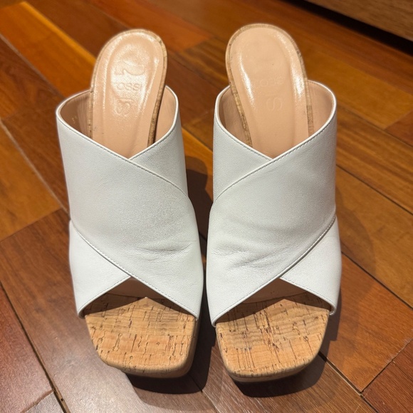 Si Rossi Womens Cork Platform Shoe - Picture 3 of 4